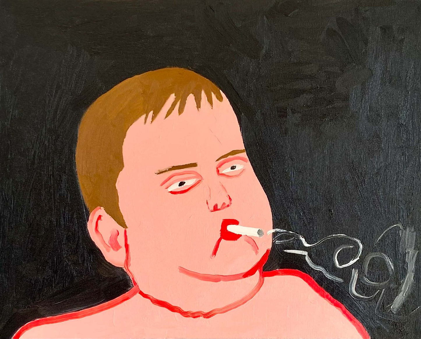 “Toddler Smoking” T-Shirt Cumwizard69420